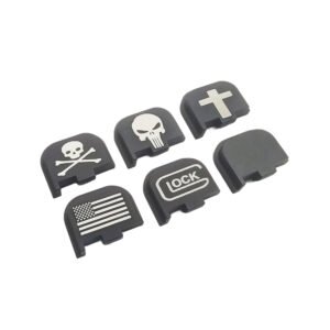 Aluminum Rear Slide Cover Plate for Glock 42 / 43 (Slim Frame Models Gen 1–5)