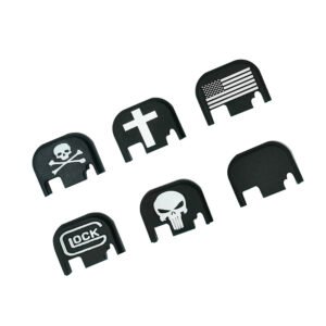 Aluminum Rear Slide Cover Plate for Glock Gen 1–5 (Excludes G42 / G43)