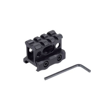 RMRSR-OT1 Red Dot Sight Riser Mount | 20mm Picatinny Weaver Rail Riser | 3-Slot Low Profile Scope Elevation Adapter for Optics