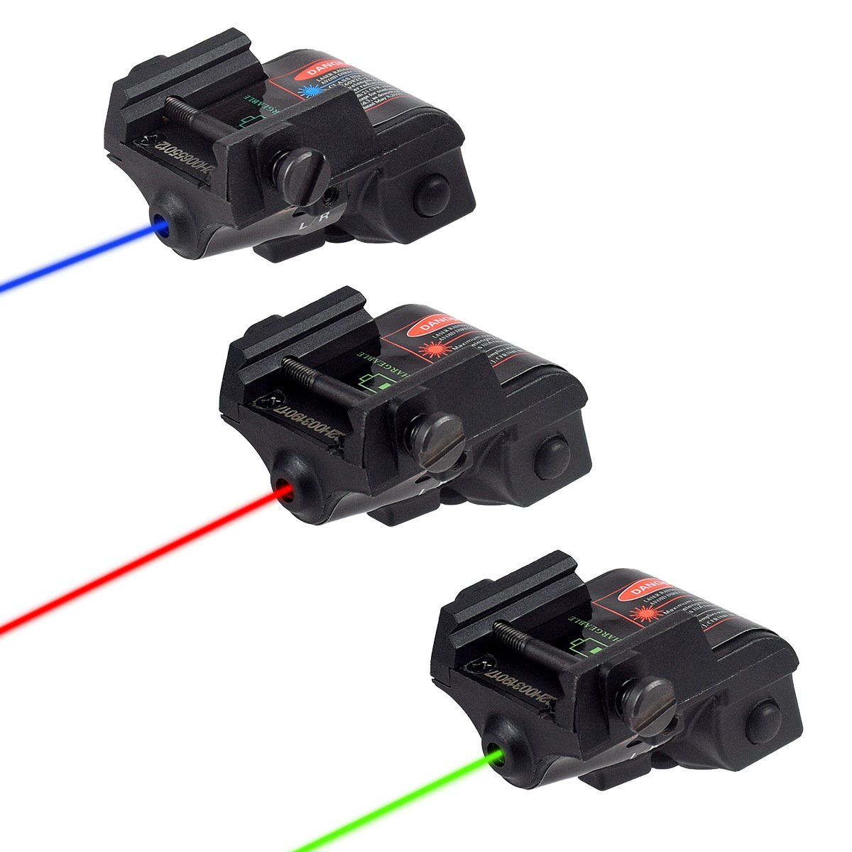 Rechargeable Laser Sight for Pistol | Compact Tactical Laser with Picatinny Rail Mount Rechargeable Laser Sight for Pistol | Compact Tactical Laser with Picatinny Rail Mount